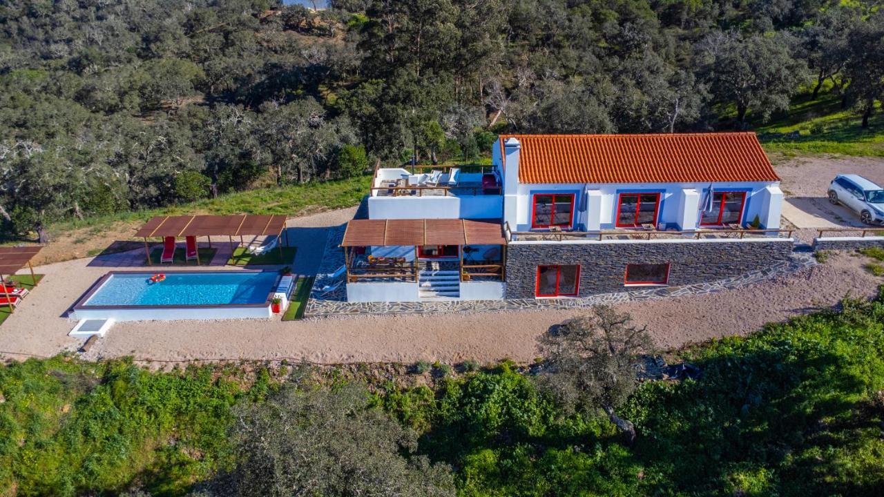 Sierra Melides Villa,Alentejo, Br2 With Private Pool, Br3 With Private Pool - Near Beach Sao Francisco da Serra Luaran gambar